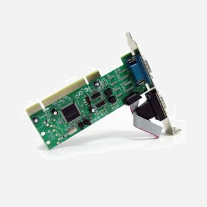 StarTech.com Carte PCI 2 Ports Série RS422/485 DB9, UART 161050, FIFO 256 octets, PCI/PCI-X, Chipset SystemBase SB16C1052PCI, Windows/Linux - Miniature 2