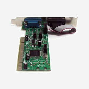 StarTech.com Carte PCI 2 Ports Série RS422/485 DB9, UART 161050, FIFO 256 octets, PCI/PCI-X, Chipset SystemBase SB16C1052PCI, Windows/Linux - Miniature 4