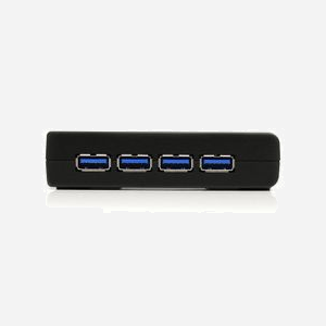 StarTech.com Hub USB 3.2 Gen 1 (3.1 Gen 1) 4 Ports Type-A Noir - Rétrocompatibilité USB 2.0/1.x - Chipset VLI VL810 - 5V/2A - Windows/macOS - Miniature 2