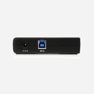 StarTech.com Hub USB 3.2 Gen 1 (3.1 Gen 1) 4 Ports Type-A Noir - Rétrocompatibilité USB 2.0/1.x - Chipset VLI VL810 - 5V/2A - Windows/macOS - Miniature 3