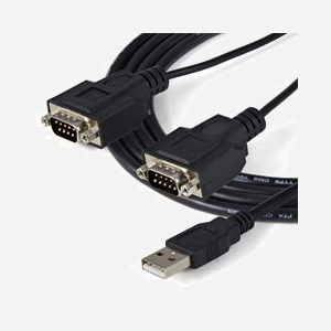 StarTech.com ICUSB2322F : Adaptateur USB 2.0 vers double RS232 DB9, chipset FTDI FT2232D, 921.6 Kbit/s, mémorisation du port COM, compatible Windows/macOS/Linux. - Miniature 5