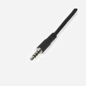 StarTech.com Adaptateur Audio MUYHSMFF : Mini-Jack 3.5mm Mâle vers 2x Femelle (Casque + Micro) - PVC Noir, Longueur 0.2m, Contacts Nickel - Miniature 3