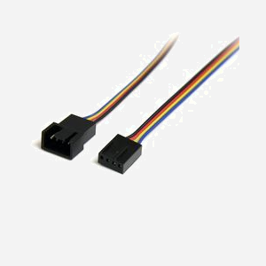 StarTech.com Câble Extension Alimentation Ventilateur 4-Pin 30cm M/F - Connecteurs Molex (4-Pin) Mâle/Femelle - Longueur 0.305m - Certifié RoHS/CE/REACH