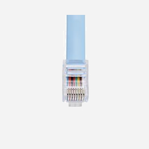 StarTech.com Câble Console Rollover Cisco 1.8m RJ45 M/M Bleu, AWG26, PVC, Anti-coupure, RoHS, CE, REACH, ROLLOVERMM6 - Miniature 4