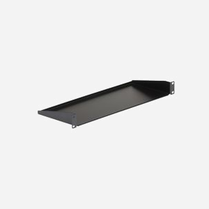 StarTech.com CABSHELF1U - Étagère Rack 1U Fixe 7" (177mm) Profondeur - Acier - Charge Max. 15kg - 481mm Largeur - Conforme CE/UL/RoHS - Miniature 2