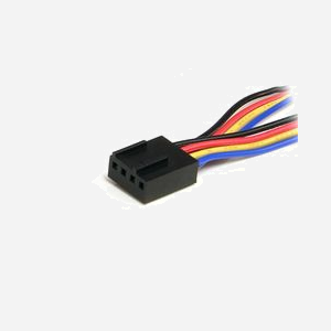StarTech.com FAN4SPLIT12 - Câble Répartiteur d'Alimentation Ventilateur 4-Pin (PWM) 31cm - 1x Molex 4-Pin Mâle vers 2x Molex 4-Pin Femelle - Miniature 2