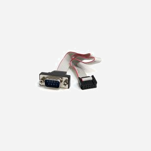 StarTech.com - Câble Série DB9 Mâle vers IDC 10 Broches Carte Mère - 41cm - AWG28 - Connecteur 1 Mâle, Connecteur 2 Femelle - Gris - Conforme CE/REACH/RoHS