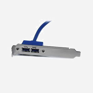 StarTech.com Adaptateur Carte Mère vers Plaque 2 Ports USB 3.2 Gen 1 A Femelle - IDC vers USB 3.2 Gen 1 Type-A - Longueur câble 0.5m - Miniature 2