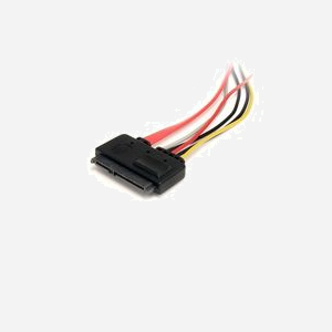 StarTech.com Câble Extension SATA 22 Broches (Mâle/Femelle) 30cm - SATA I - 6 Gbit/s - Connecteurs Droit 7+15 Pin & 22 Pin - RoHS, CE, REACH - Miniature 2