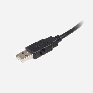 StarTech.com Câble USB 2.0 A-B Mâle/Mâle 0.5m Noir - Connectivité Standard pour Périphériques USB 2.0 - Réf: USB2HAB50CM - Miniature 2