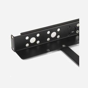 StarTech.com UNIRAILS1U - Rails Fixes 1U Universels 19" pour Rack Serveur - Acier Noir - Charge Max. 25kg - Profondeur Réglable 42cm-105.4cm - Miniature 3