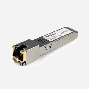 StarTech.com SFPC1110 Module SFP Cuivre 1000BASE-T, RJ45, 1.25Gbps, 100m, Auto MDI/MDI-X, Surveillance DDM, 0-70°C, RoHS, CE, FCC, UL, REACH - Miniature 1