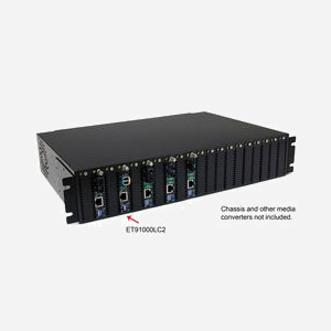 StarTech.com ET91000LC2 : Convertisseur Gigabit Ethernet Fibre Optique Multimode LC 1000Base-T vers 1000Base-LX/SX, 550m, 850nm, Full/Half Duplex - Miniature 4