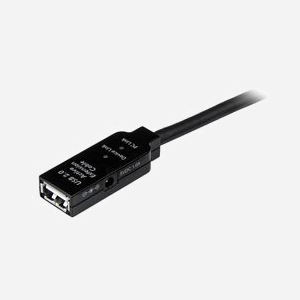 StarTech.com USB2AAEXT35M : Câble d'Extension Actif USB 2.0, 35m, Connecteurs USB-A Mâle/Femelle, Contacts Nickel, Noir - Miniature 2