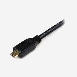 StarTech.com Câble HDMI 0.5m, HDMI Type A vers HDMI Micro Type D, M/M, HDMI 1.4b, 3D, ARC, Ethernet, HDCP 1.4, 10.2 Gbps, Noir - Miniature 4