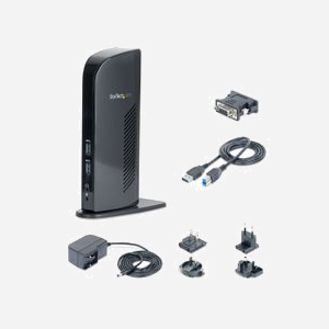 StarTech.com USB3SDOCKHD : Station d'accueil USB 3.0 Double Écran HDMI/DVI, 6x USB-A (2x USB 3.0, 4x USB 2.0), GbE, Audio, Compatible Windows/macOS/ChromeOS - Miniature 2