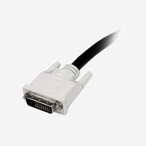 StarTech.com Câble DVI-D Dual Link 1m (DVIDDMM1M) - M/M, Résolution 2560x1600, 9.9 Gbit/s, AWG28, Contacts Nickel, RoHS, CE - Miniature 3