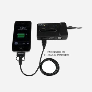 StarTech.com Hub USB 3.2 Gen 1 & 2.0 - 6 Ports (2x USB 3.2 Gen 1 Type-A, 4x USB 2.0) - Port de Charge 2A - Chipset VIA/VLI VL813 - Noir - Miniature 5