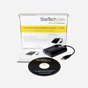 StarTech.com USB2VGAPRO2 : Adaptateur USB 2.0 vers VGA 1920x1200, 16MB, Chipset DisplayLink DL-195, Compatible Windows/macOS/Linux/ChromeOS - Miniature 4