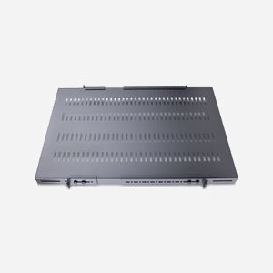StarTech.com ADJSHELFHDV Étagère Rack 1U Réglable 49.5-97.4cm Profondeur, Acier 1.2mm, Ventilation Optimisée, Charge 150kg, Montage 19" - Miniature 2