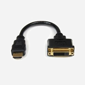 StarTech.com Adaptateur Vidéo HDMI Mâle vers DVI-D Femelle 20cm - Résolution 1920x1200, Contacts Or, Blindage Aluminium Mylar Foil