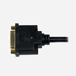 StarTech.com Adaptateur Vidéo HDMI Mâle vers DVI-D Femelle 20cm - Résolution 1920x1200, Contacts Or, Blindage Aluminium Mylar Foil - Miniature 4