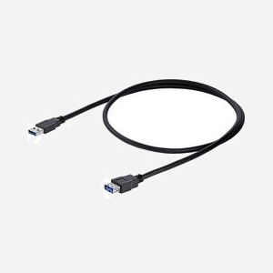 StarTech.com Câble Extension USB 3.2 Gen 1 USB A Mâle vers USB A Femelle 1m Noir - Débit 5Gbps - AWG28 - USB3SEXT1MBK - Miniature 4