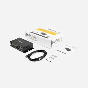 StarTech.com Hub USB 2.0 vers Série RS232 8 Ports ICUSB2328I, Montage Rail DIN/Mural, Chipset FTDI FT232RL, 921.6 Kbps, Windows/macOS/Linux - Miniature 5
