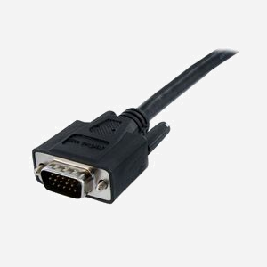 StarTech.com Câble DVI-A vers VGA Mâle/Mâle 2m - Connecteur DVI-A vers Connecteur VGA (D-Sub) Noir - Contacts Nickel, Conforme RoHS - DVIVGAMM2M - Miniature 2