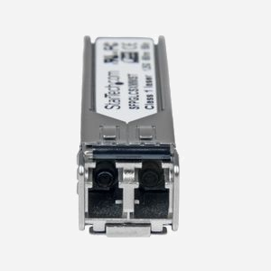 StarTech.com SFPGLCSXMMST Transceiver SFP 1000BASE-SX, Multimode, LC, 850nm, 1.25Gbps, 550m, Compatible Cisco GLC-SX-MM - Miniature 3