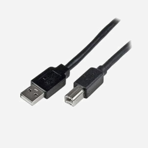 StarTech.com Câble Actif USB 2.0 A vers B, 20m, M/M, Noir, 480 Mbit/s, AWG 24, Blindage Aluminium Mylar, USB2HAB65AC - Miniature 2