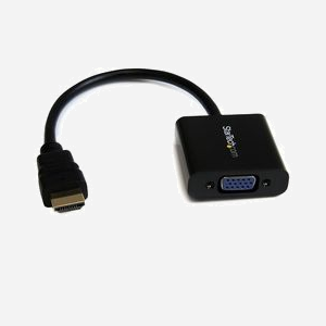 StarTech.com Adaptateur HDMI vers VGA 1920x1080 HD2VGAE2 - Convertisseur Vidéo Actif, 1080p, 60Hz, RoHS, CE, FCC, REACH - 40x245x15mm - Miniature 1