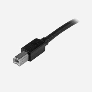 StarTech.com Câble Actif USB 2.0 A vers B M/M 15m Noir - Transfert 480 Mbit/s, Connecteurs Nickel, Blindage Magnétique - Réf: USB2HAB50AC - Miniature 4