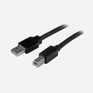 StarTech.com Câble Actif USB 2.0 A vers B M/M 15m Noir - Transfert 480 Mbit/s, Connecteurs Nickel, Blindage Magnétique - Réf: USB2HAB50AC - Miniature 2