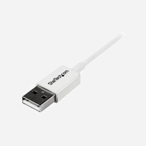StarTech.com Câble USB 2.0 A vers Micro-B 50cm Blanc - USBPAUB50CMW - Mâle/Mâle - 480 Mbit/s - Contacts Nickel - RoHS - Miniature 2