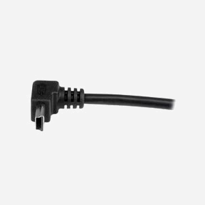 StarTech.com Câble USB 2.0 A vers Mini-USB B 1m, Angle 90° vers le haut, 480 Mbit/s, Connecteurs mâles nickelés, PVC, RoHS, Noir - Miniature 5