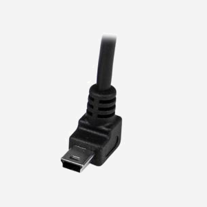 StarTech.com Câble USB 2.0 A vers Mini-USB B 1m, Angle 90° vers le haut, 480 Mbit/s, Connecteurs mâles nickelés, PVC, RoHS, Noir - Miniature 4