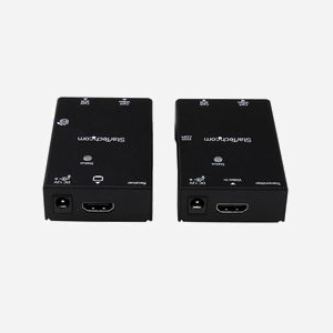 StarTech.com Extender HDMI sur Cat5e/Cat6 ST121SHD50, jusqu'à 50m, 1920x1080, Power over Cable (POC), ports RJ45, EDID, noir, aluminium - Miniature 4