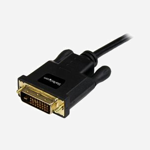StarTech.com Câble Mini DisplayPort vers DVI 3m, mDP 1.2 vers DVI-D, 1920x1200, Adaptateur Passif, Connecteurs Mâle/Mâle, Noir, Ref: MDP2DVIMM10B - Miniature 2