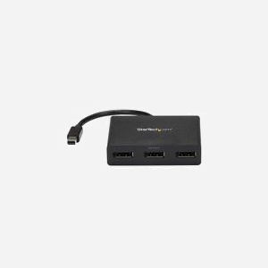 StarTech.com Hub MST Mini DisplayPort vers 3x DisplayPort - Résolution jusqu'à 3840x2160 - Compatible Windows - MSTMDP123DP - Miniature 5