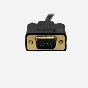 StarTech.com Adaptateur DisplayPort 1.2 vers VGA Mâle/Mâle 1.8m, Résolution jusqu'à 2048x1280 60Hz, Chipset Analogix 9832, Noir - Miniature 5