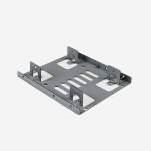 StarTech.com BRACKET25X2 - Kit de Montage Double pour 2x HDD/SSD 2.5" SATA dans Baie 3.5" Acier - Compatible RoHS, REACH, CE, TAA - Câbles SATA Inclus - Miniature 2