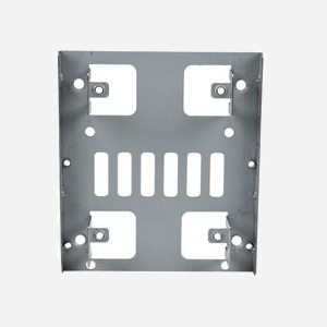 StarTech.com BRACKET25X2 - Kit de Montage Double pour 2x HDD/SSD 2.5" SATA dans Baie 3.5" Acier - Compatible RoHS, REACH, CE, TAA - Câbles SATA Inclus - Miniature 4