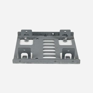 StarTech.com BRACKET25X2 - Kit de Montage Double pour 2x HDD/SSD 2.5" SATA dans Baie 3.5" Acier - Compatible RoHS, REACH, CE, TAA - Câbles SATA Inclus - Miniature 3