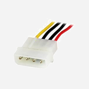 StarTech.com Rallonge d'Alimentation Molex LP4 30cm - Connecteurs LP4 Mâle/Femelle - Câble d'Extension LP4 4-Pin - RoHS/CE/REACH - Miniature 2