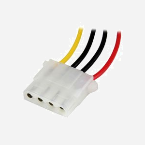 StarTech.com Rallonge d'Alimentation Molex LP4 30cm - Connecteurs LP4 Mâle/Femelle - Câble d'Extension LP4 4-Pin - RoHS/CE/REACH - Miniature 3