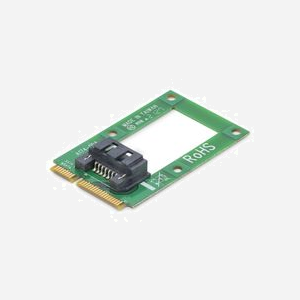 StarTech.com Adaptateur mSATA vers SATA 3.0 6Gbps pour SSD/HDD 2.5/3.5", 5-50°C, 30x51x8mm, compatible SATA I/II, MSAT2SAT3 - Miniature 1