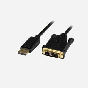 StarTech.com Adaptateur DisplayPort vers DVI Actif 91cm, DP2DVIMM3BS, 1920x1200, DVI-D Mâle, DP 1.2, Chipset Parade PS171, Noir
