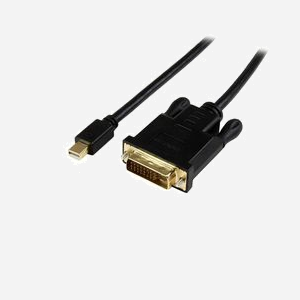 StarTech.com Câble Adaptateur Actif Mini DisplayPort 1.2 vers DVI-D Single Link 0.9m - Résolution Max 1920x1200 - Compatible Thunderbolt - MDP2DVIMM3BS