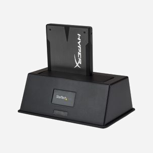 StarTech.com SDOCKU33BV Station d'Accueil USB 3.0 pour HDD/SSD SATA 2.5/3.5" SATA I/II/III, Support UASP, Chipset ASMedia ASM1053, Compatible Windows/macOS/Linux - Miniature 4